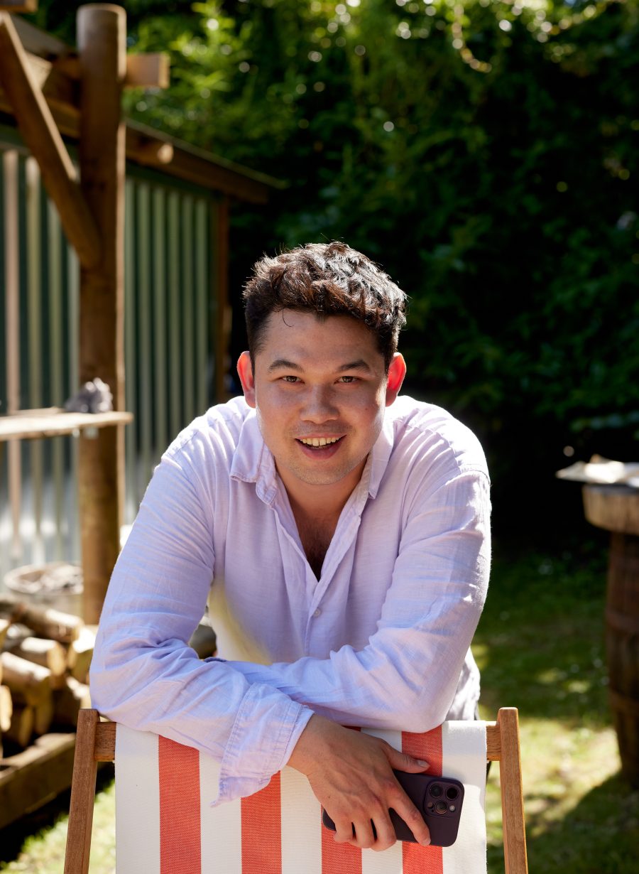 portrait of pub team member at event