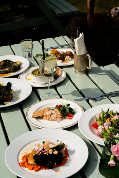 pembroke arms pub food menu wilton