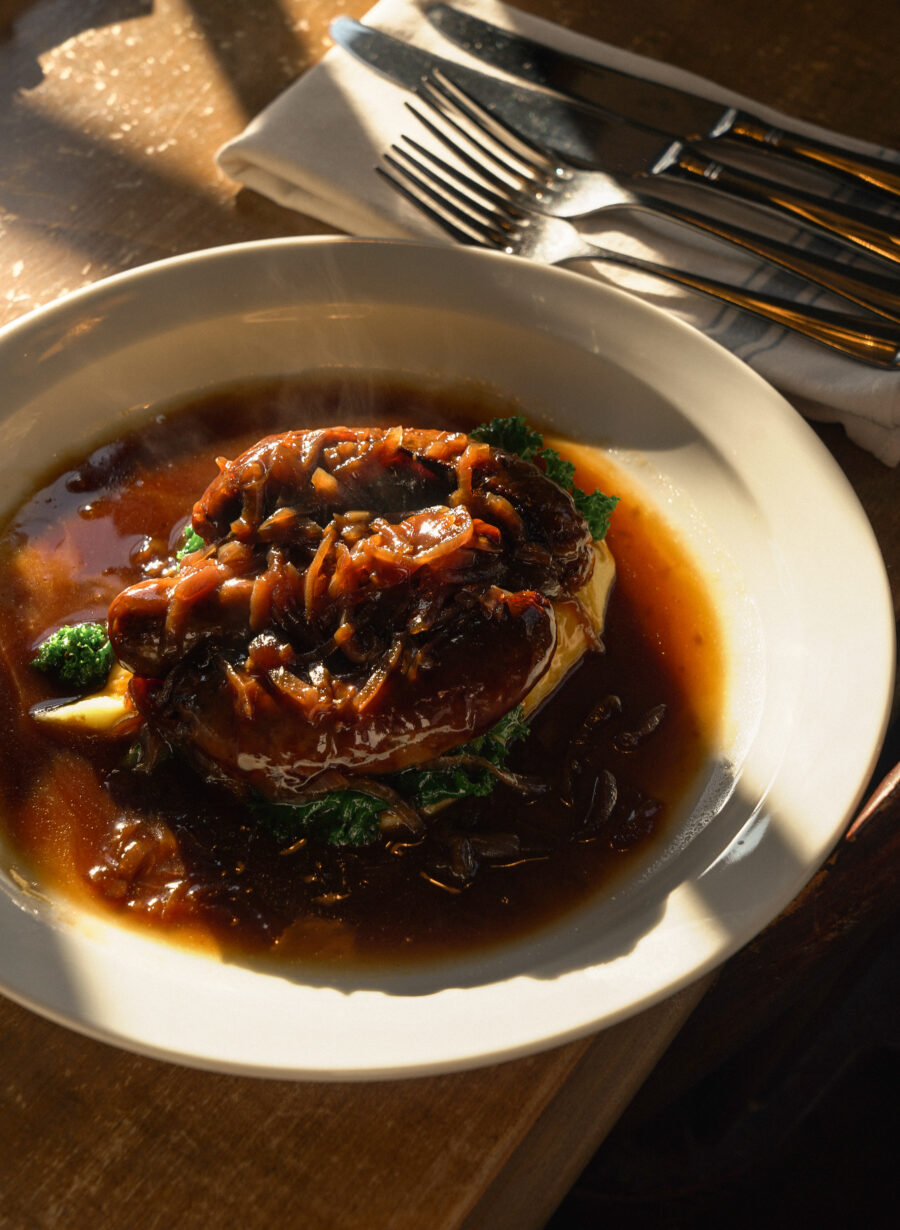 Hearty pub food at The Pembroke Arms in Wilton
